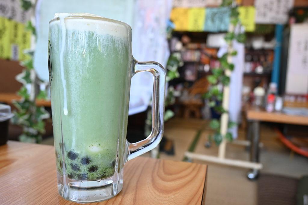 【八代市本野町】青汁タピオカが飲めるのはここだけ？お好み焼き・もんじゃ焼き うさぎさん