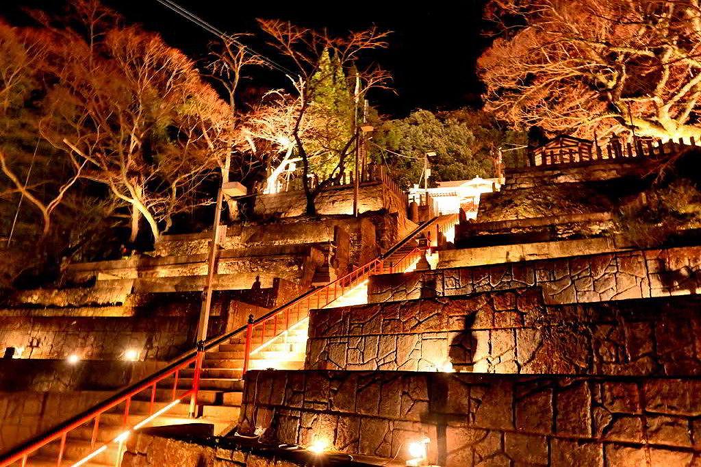 八代 温泉神社 日奈久温泉まちあかり